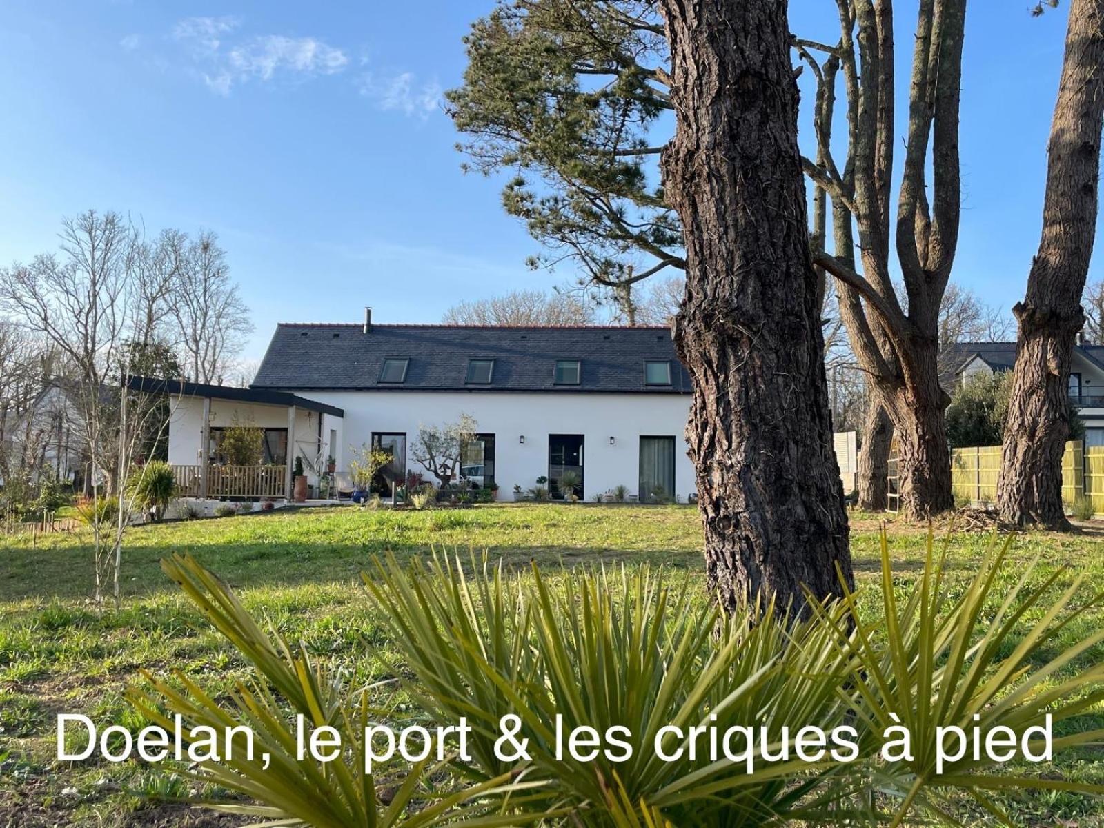 Ty Glazu Doelan Espace 60M2, Port& Criques A Pied, 2 Chambres Privees Au 1Er Etage, Sdb, Wc Separe Clohars-Carnoët エクステリア 写真