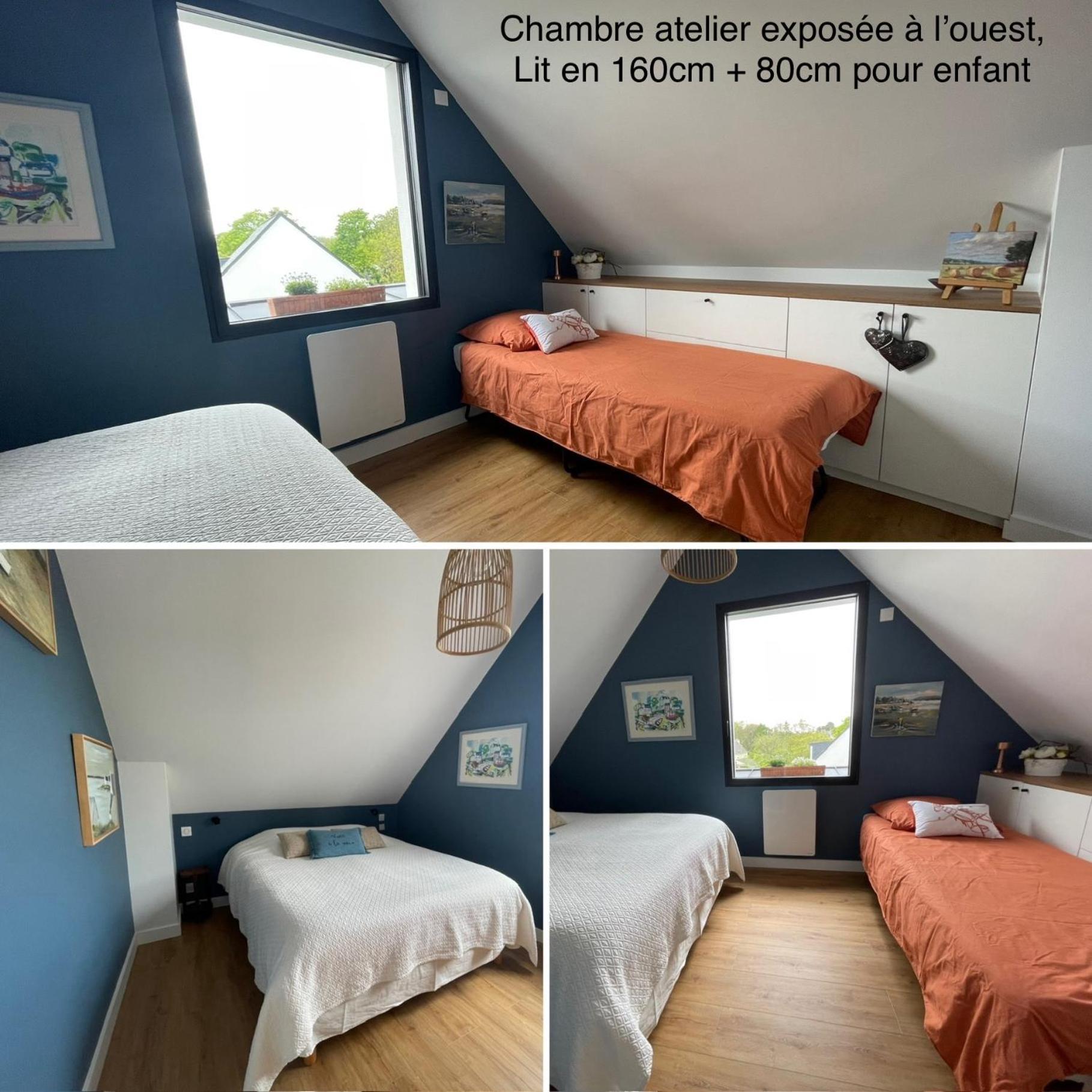 Ty Glazu Doelan Espace 60M2, Port& Criques A Pied, 2 Chambres Privees Au 1Er Etage, Sdb, Wc Separe Clohars-Carnoët エクステリア 写真